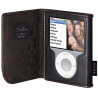 Belkin Leather Folio for iPod nano - Black / Chocolate